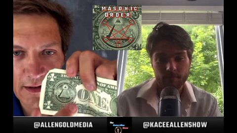 How there is a pentagram on the back of the dollar bill that points to letters spelling “Mason”