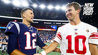 Eli Manning couldn't resist jab at Tom Brady in Giants Father's Day video