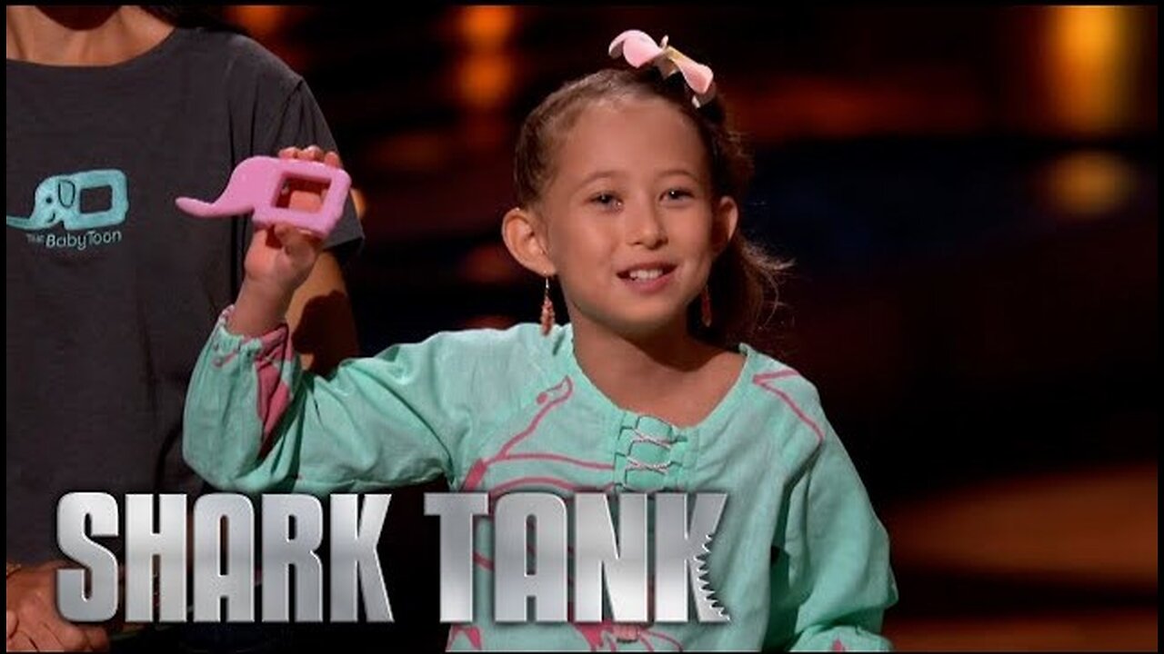 Shark Tank US | 10-Year-Old Entrepreneur Wows Sharks With Her Baby Spoon Product