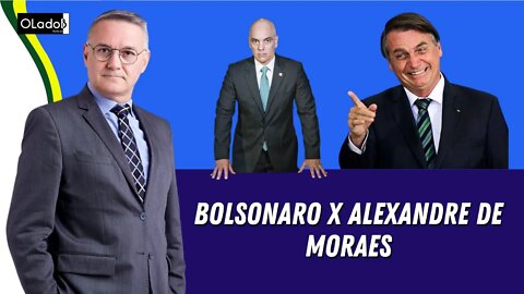 Bolsonaro x Alexandre de Moraes 31/01/2022