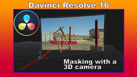 Davinci Resolve Fusion Masking using a 3D Camera