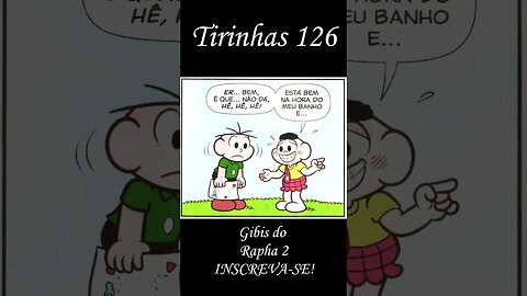 Tirinhas da Turma da Mônica nº 126 | Gibis do Rapha 2