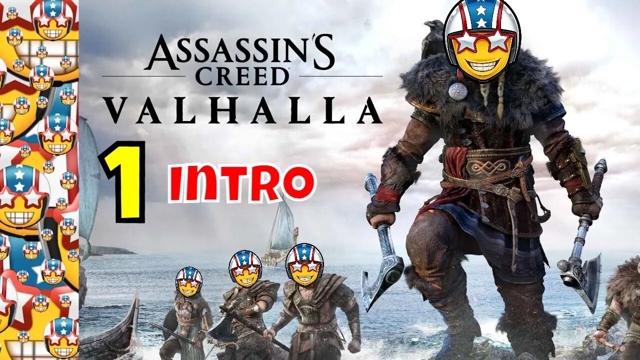 Assassins Creed Valhalla | Part 1 Intro | Adventure | Action | Open World | PS5