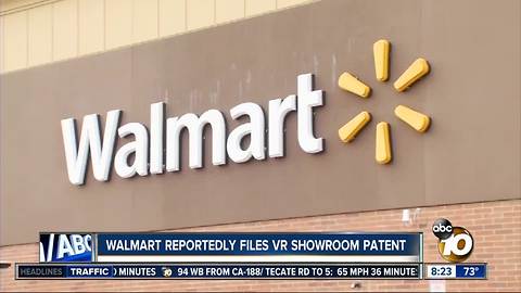 Walmart reportedly files VR showroom patent