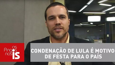 Felipe Moura Brasil: Condenação de Lula é motivo de festa para o país