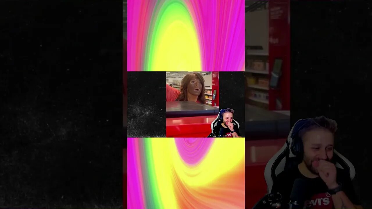 Target woman in blackface