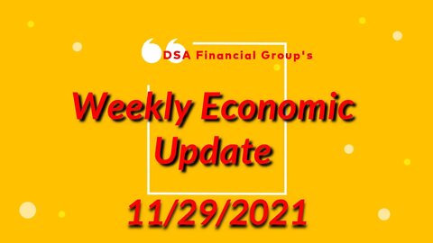 Weekly Update for 11/29/2021