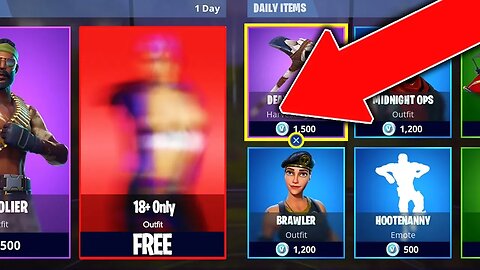 *WARNING* do not go to the fortnite item shop at 3am
