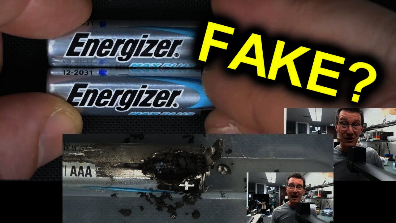 EEVblog #1350 - Fake Energizer Batteries?