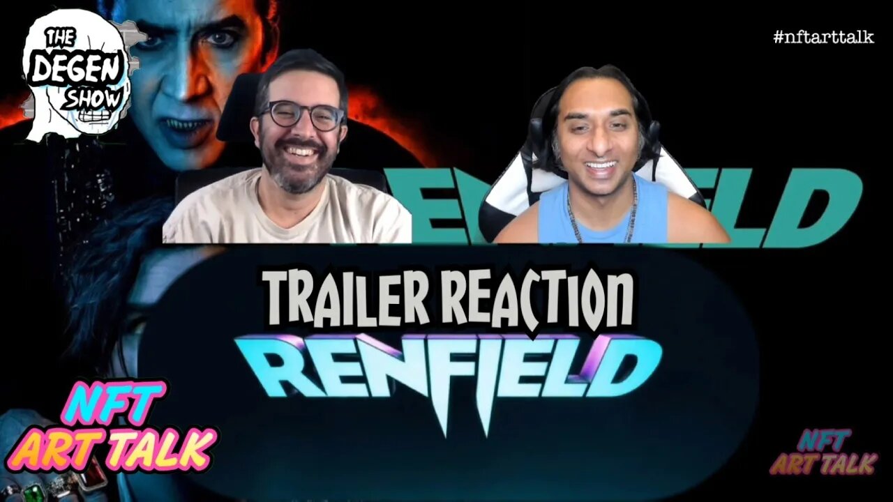 😂 RENFIELD Movie Trailer Reaction Nicholas Cage 🤣