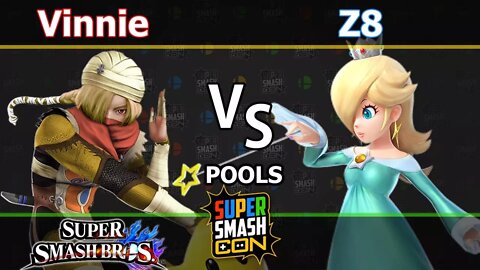Vinnie (Sheik) vs. Z8 (Rosalina) - Wii U Singles Pools - SSC2017