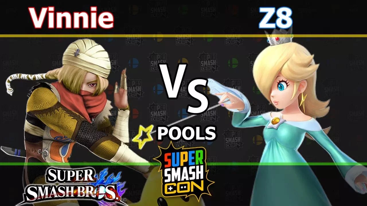 Vinnie (Sheik) vs. Z8 (Rosalina) - Wii U Singles Pools - SSC2017