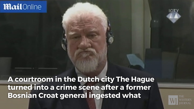 'I'm Not A War Criminal': Man Loses His Appeal, Drinks Poison in Front of Entire Courtroom