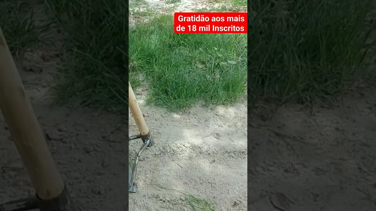Enxada caseira
