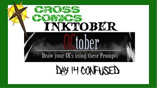 Inktober OCtober drawing Day 14