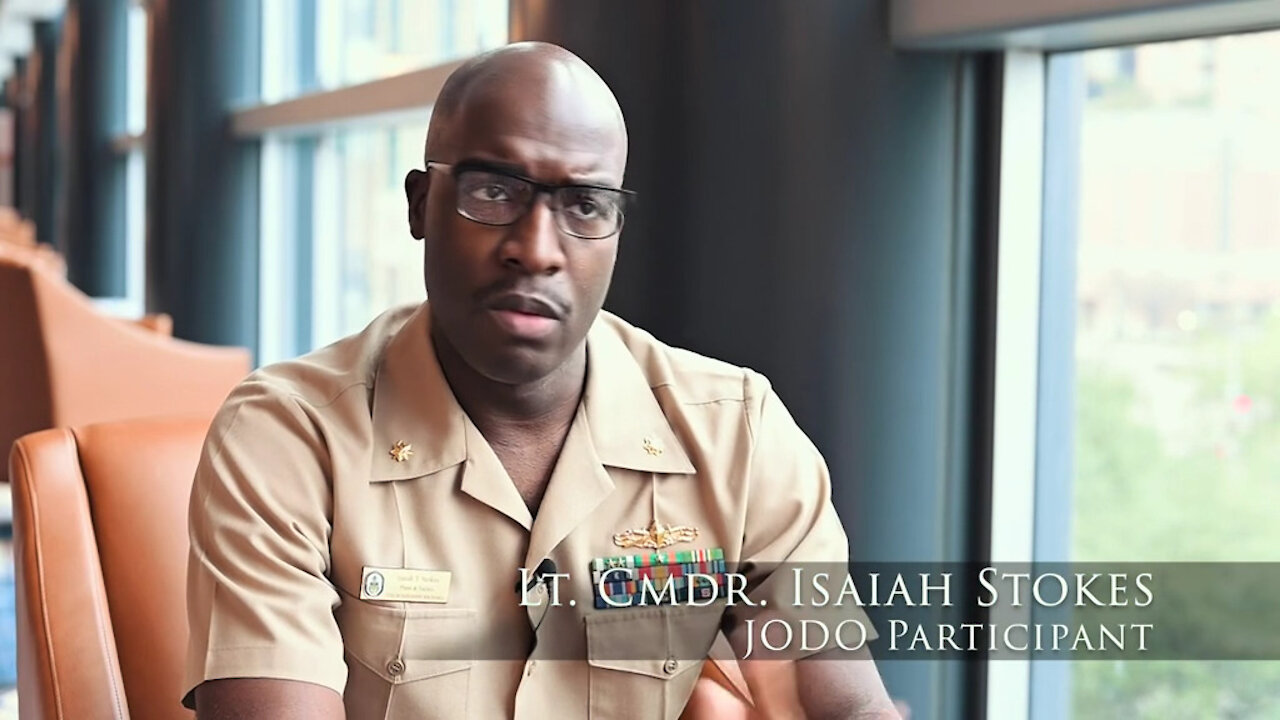 Lt. Cmdr. Stokes Participates in JODO Program