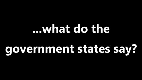 ...what do the government stats say?