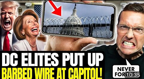 REMINDER_ Democrats SURROUNDED Themselves With RAZOR WIRE To Protect Themselves Against AMERICANS