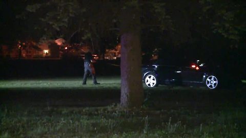 Stolen car crashed and abandoned