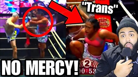 INSTANT REGRET! Transgender Gets WRECKED after being forced to Fight in Same BIOLOGICAL Sex Division