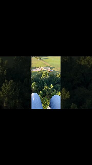 #paramotor Motor out. Gliding to safety