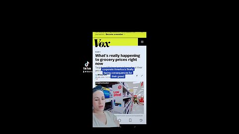 Corporations are cutting prices because of…corporate greed?