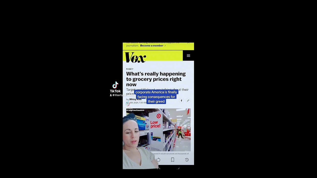 Corporations are cutting prices because of…corporate greed?