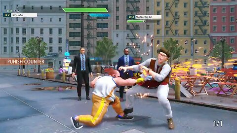 Larry Judio Beating Up The Food Vendor