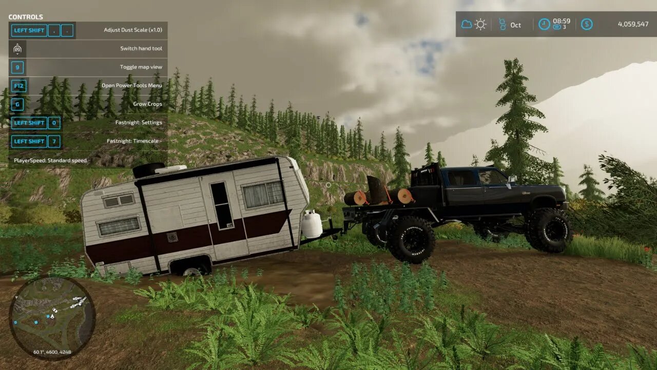 Camping In The Mud