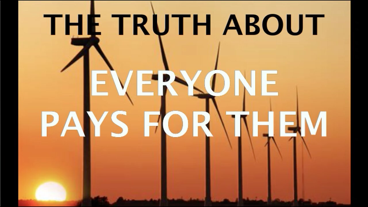 The Truth About Wind Turbines and Your Electricity Bill for Everyone in Australian household
