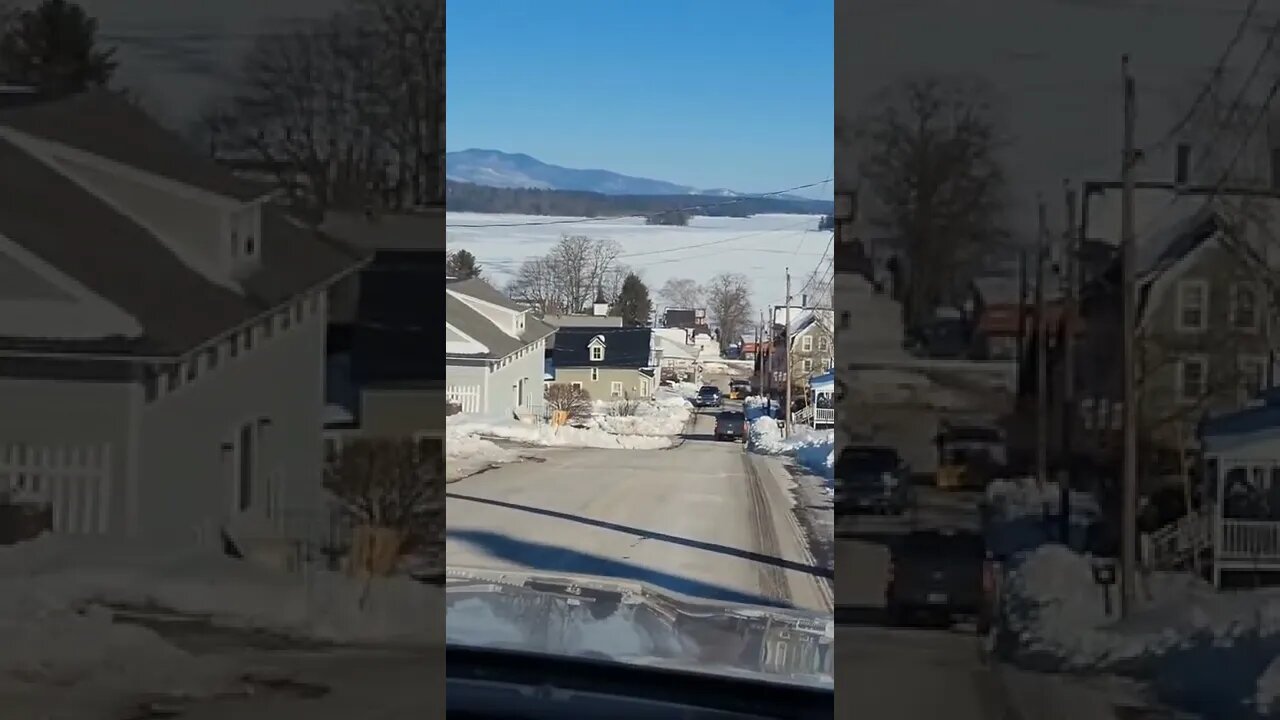 Top of the hill Thank God it's not icy