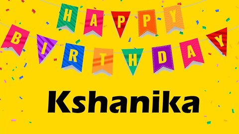 Happy Birthday to Kshanika - Birthday Wish From Birthday Bash
