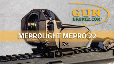 Meprolight Mepro 22 Self-Illuminated Reflex Sight - New for 2024