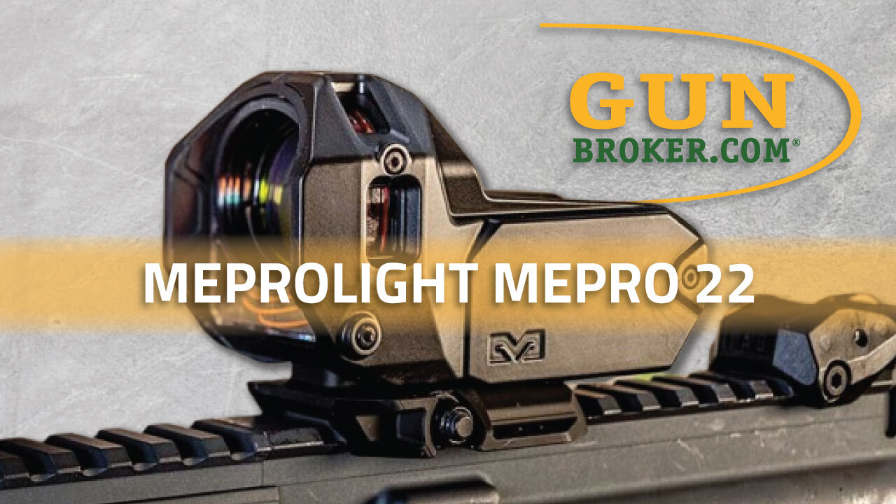 Meprolight Mepro 22 Self-Illuminated Reflex Sight - New for 2024