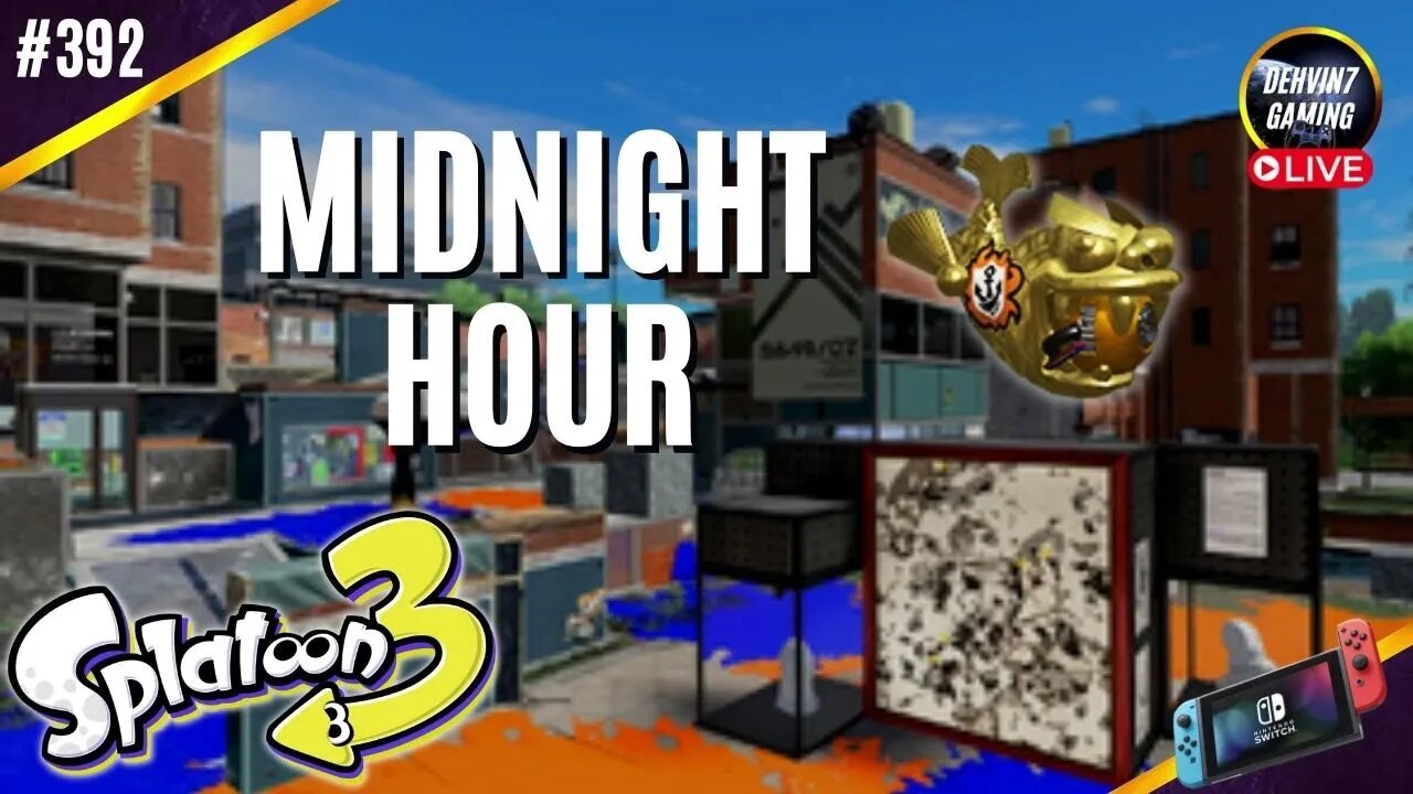 Midnight Hour Rainmaker and SIZZLE Season | Splatoon 3