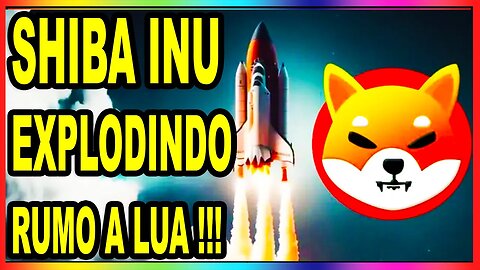 SHIBA INU EXPLODINDO RUMO A LUA !!!