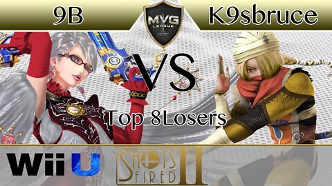 SHI-G|9B (Bayonetta) vs. K9sbruce (Sheik) - Top 8 Losers - Shots Fired 2