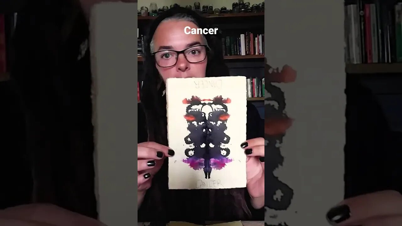 Cancer | What do YOU see, sense & feel? #short #Cancer #rorschach