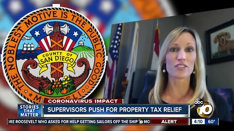 Supervisors push for property tax relief