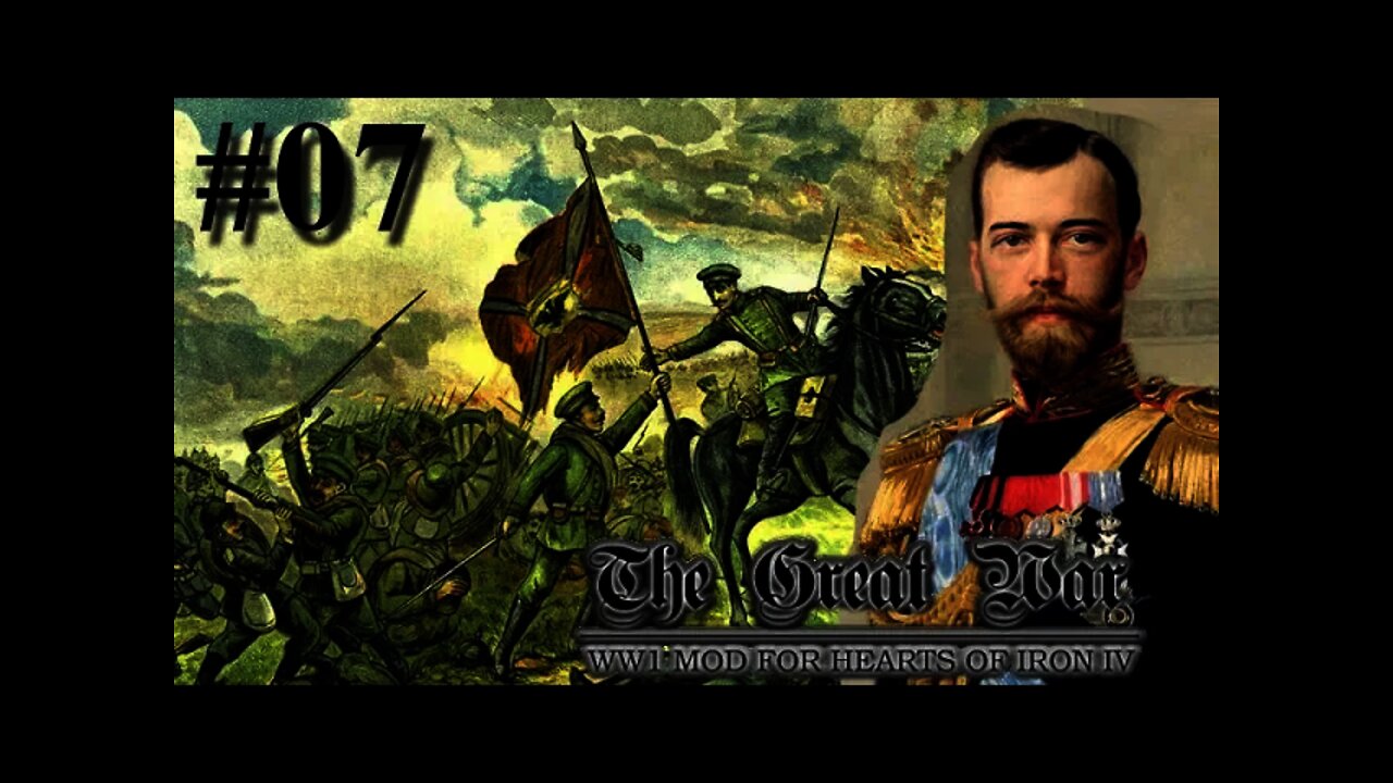 HOI IV The Great War Mod - Russia 07 - The Czar's Army Winning Battles!
