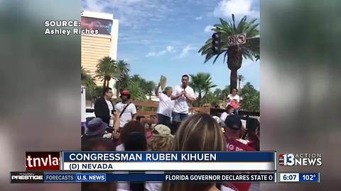 Congressman Ruben Kihuen at March for $15