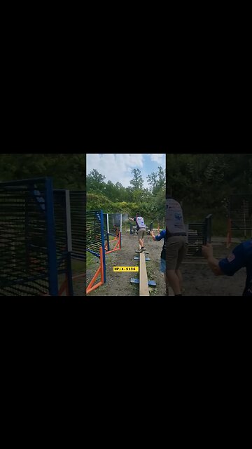 Stage 01 🌩⚡️🤔🦾Area 8 #uspsa Match Ontelaunee Vinny #limited #unloadshowclear #shorts