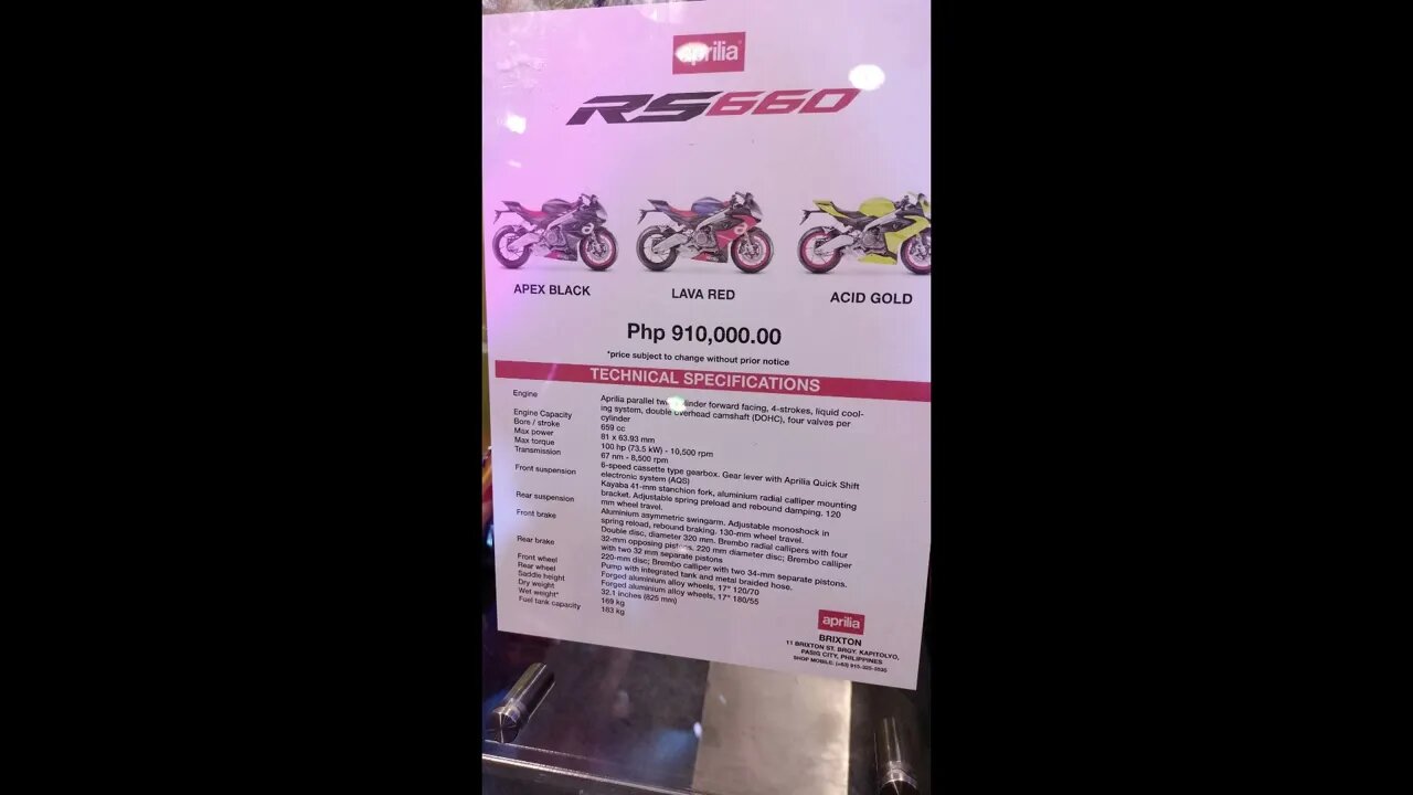 MAKINA MOTO SHOW 2022 APRILIA