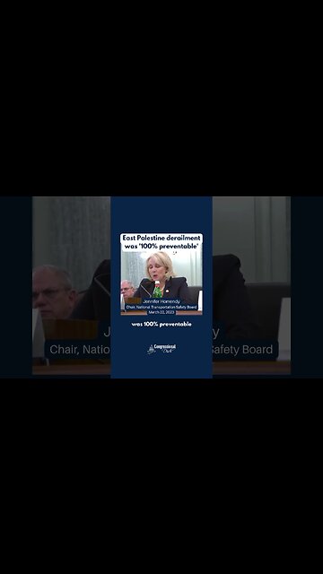 East Palestine derailment was '100% preventable'