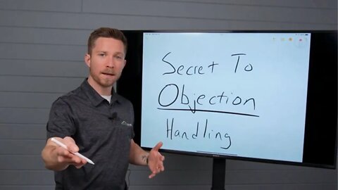 Secret to Being an Objection Handling MACHINE