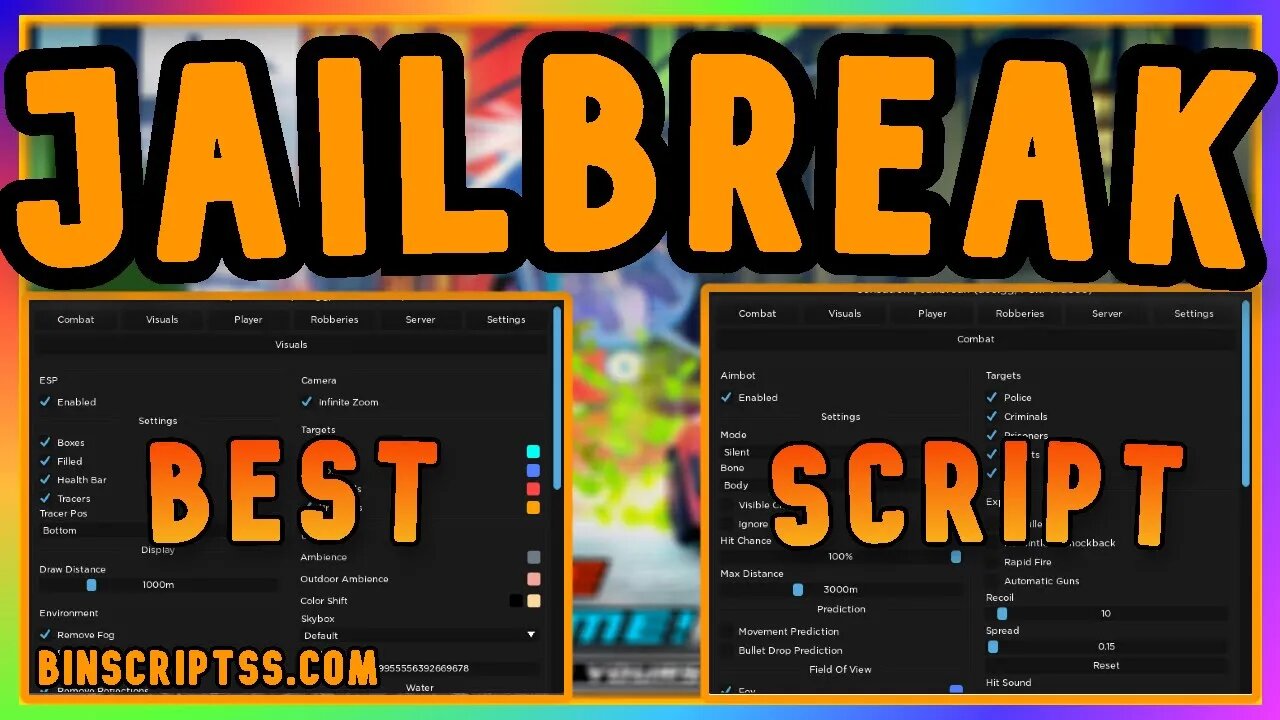 ROBLOX Jailbreak Script - LOTS OF FEATURES *PASTEBIN 2023*