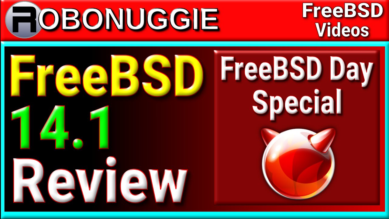 FreeBSD 141 Review | Download, Install & Config | XFCE,KDE,Gnome + Wifi