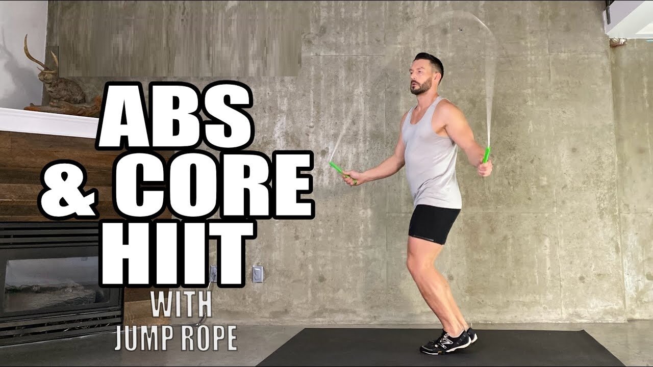 Jump Rope Fitness Program with Core Exercises
