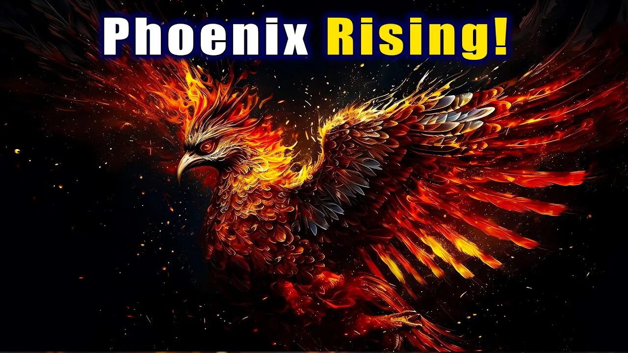 Phoenix Rising – Alchemical Manifestation (Platinum Gold Light Portal) Architects of The New Earth!