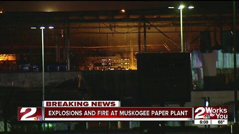Muskogee plant fire updates